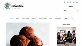 What Joyfoodsunshine.com website looked like in 2020 (3 years ago)