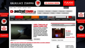 What Jiho.ceskestavby.cz website looked like in 2020 (3 years ago)