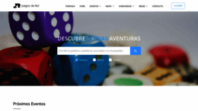 What Juegosderol.cl website looked like in 2020 (3 years ago)