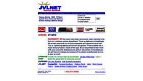What Jvlnet.com website looked like in 2020 (3 years ago)