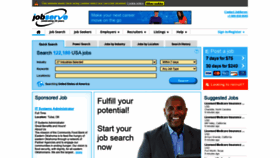 What Jobserve.com website looked like in 2020 (3 years ago)