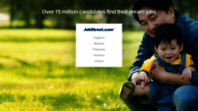 What Jobstreet.com website looked like in 2020 (3 years ago)