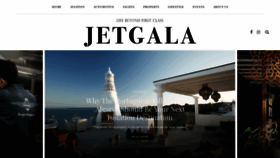 What Jetgala.com website looked like in 2020 (5 years ago)