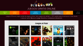 What Juegos678.com website looked like in 2020 (3 years ago)