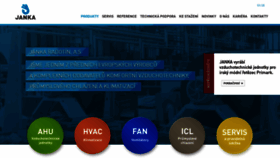 What Janka.cz website looked like in 2020 (3 years ago)