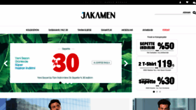 What Jakamen.com.tr website looked like in 2020 (3 years ago)