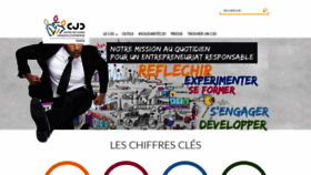 What Jeunesdirigeants.fr website looked like in 2020 (3 years ago)