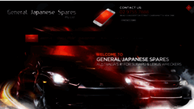 What Japanesespares.com.au website looked like in 2020 (3 years ago)