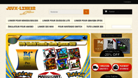 What Jeux-linker.com website looked like in 2020 (3 years ago)