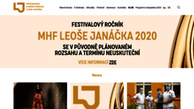What Janackuvmaj.cz website looked like in 2020 (3 years ago)