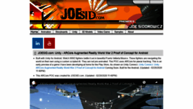 What Joesid.com website looked like in 2020 (3 years ago)