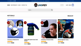 What Joopzy.com website looked like in 2020 (3 years ago)