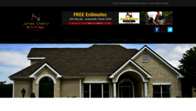 What Jamessheltonroofing.com website looked like in 2020 (3 years ago)