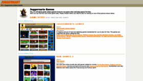 What Juggernart.com website looked like in 2020 (3 years ago)