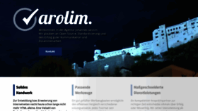What Jarolim.com website looked like in 2020 (3 years ago)