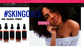 What Jacqsorganics.com website looked like in 2020 (3 years ago)