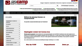 What Jasicamp.nl website looked like in 2020 (3 years ago)