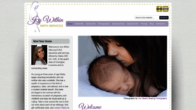 What Joywithinbirth.com website looked like in 2020 (3 years ago)