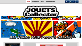 What Jouetscollector.com website looked like in 2020 (3 years ago)
