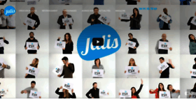 What Jalis.fr website looked like in 2020 (3 years ago)