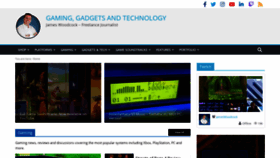 What Jameswoodcock.co.uk website looked like in 2020 (5 years ago)