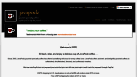 What Javapodz.com website looked like in 2020 (5 years ago)