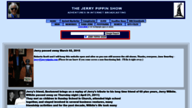 What Jerrypippin.com website looked like in 2020 (3 years ago)