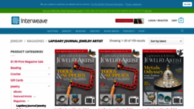 What Jewelryartistmagazine.com website looked like in 2020 (3 years ago)