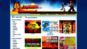 What Jogagame.com.br website looked like in 2020 (3 years ago)