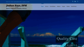 What Joshuakaye.com website looked like in 2020 (3 years ago)