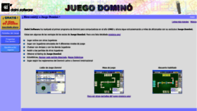 What Juegodomino.com website looked like in 2020 (3 years ago)