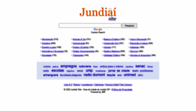 What Jundiaisite.com.br website looked like in 2020 (3 years ago)