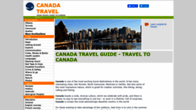 What Justcanada.org website looked like in 2020 (3 years ago)