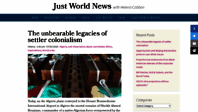 What Justworldnews.org website looked like in 2020 (3 years ago)