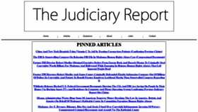 What Judiciaryreport.com website looked like in 2020 (3 years ago)