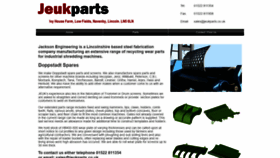 What Jeukparts.com website looked like in 2020 (3 years ago)