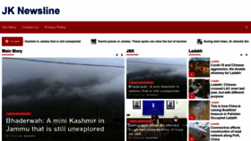 What Jknewsline.com website looked like in 2020 (3 years ago)