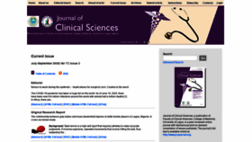 What Jcsjournal.org website looked like in 2020 (3 years ago)