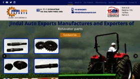 What Jindalautoexports.com website looked like in 2020 (3 years ago)