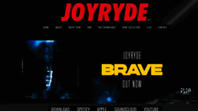 What Joyryde.net website looked like in 2020 (3 years ago)