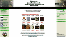 What Japangarden.co.uk website looked like in 2020 (3 years ago)