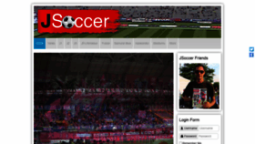 What Jsoccer.com website looked like in 2020 (3 years ago)
