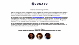 What Jogabo.com website looked like in 2020 (3 years ago)