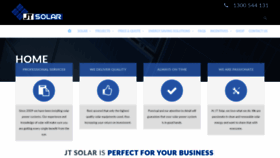 What Jtsolar.com.au website looked like in 2020 (3 years ago)