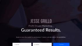 What Jessegrillo.com website looked like in 2020 (3 years ago)