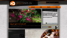 What Jesusnet.dk website looked like in 2020 (3 years ago)