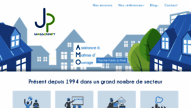 What Jp-massonnet.fr website looked like in 2020 (3 years ago)