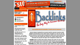 What Jasabacklink.org website looked like in 2020 (3 years ago)