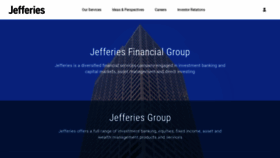 What Jefferies.com website looked like in 2020 (3 years ago)
