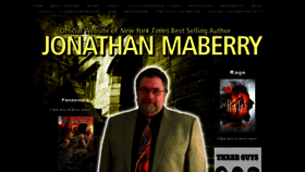 What Jonathanmaberry.com website looked like in 2020 (3 years ago)